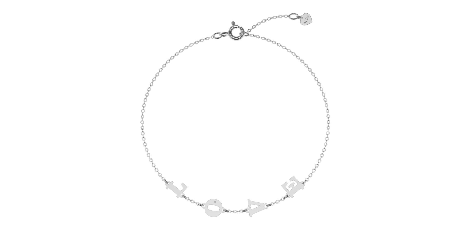 Náramek s diamantem LOVE