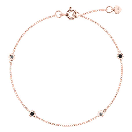 Náramek s diamanty Dots