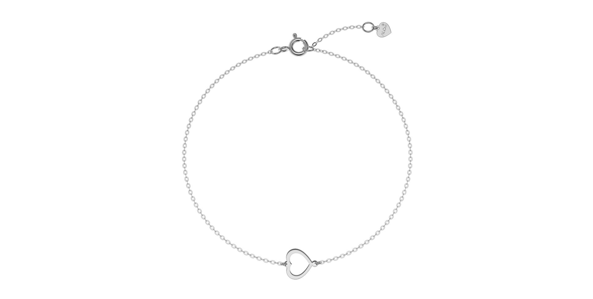 Náramek s diamantem One Heart