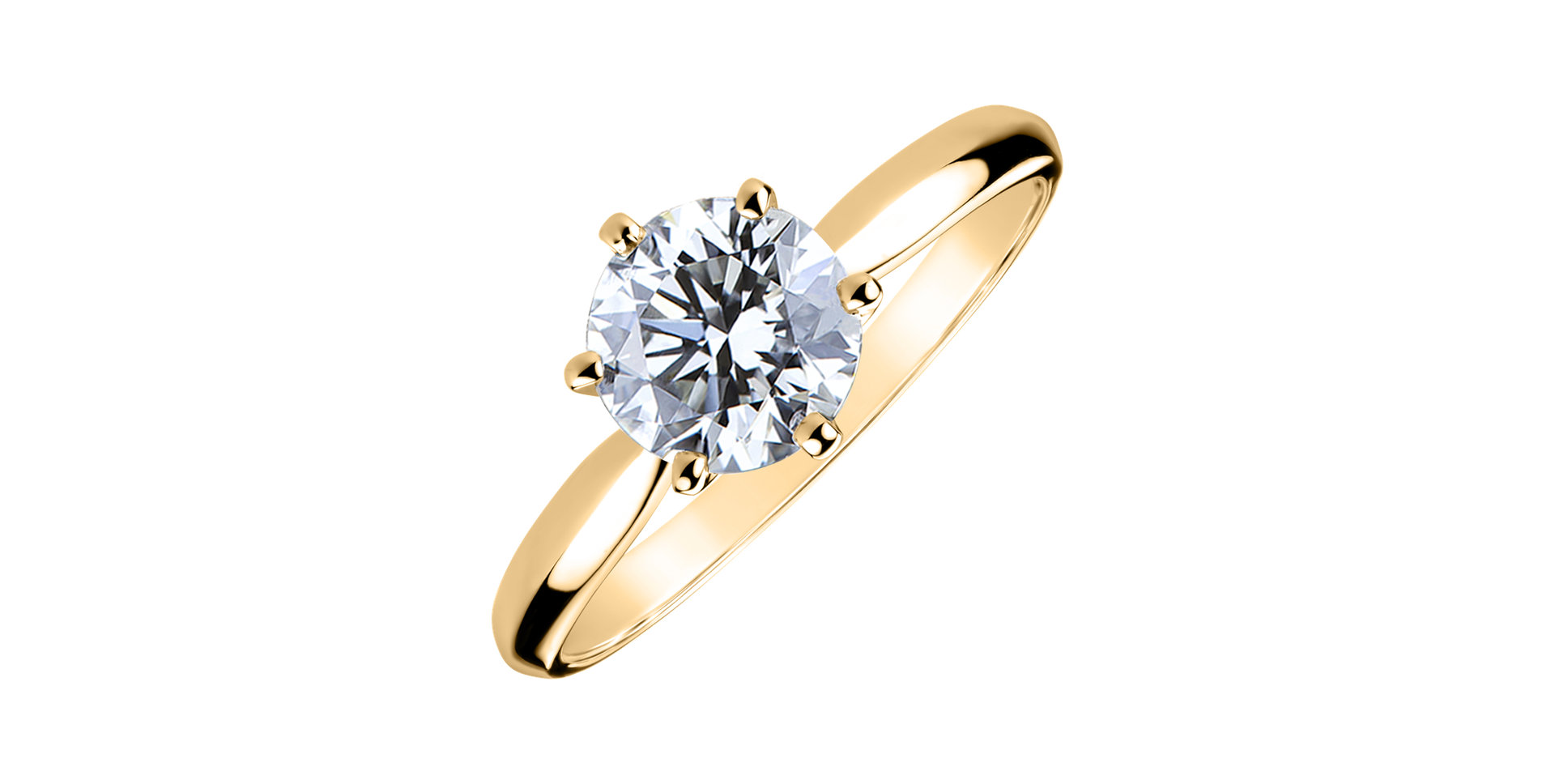 Prsten s diamantem Eternal Joy