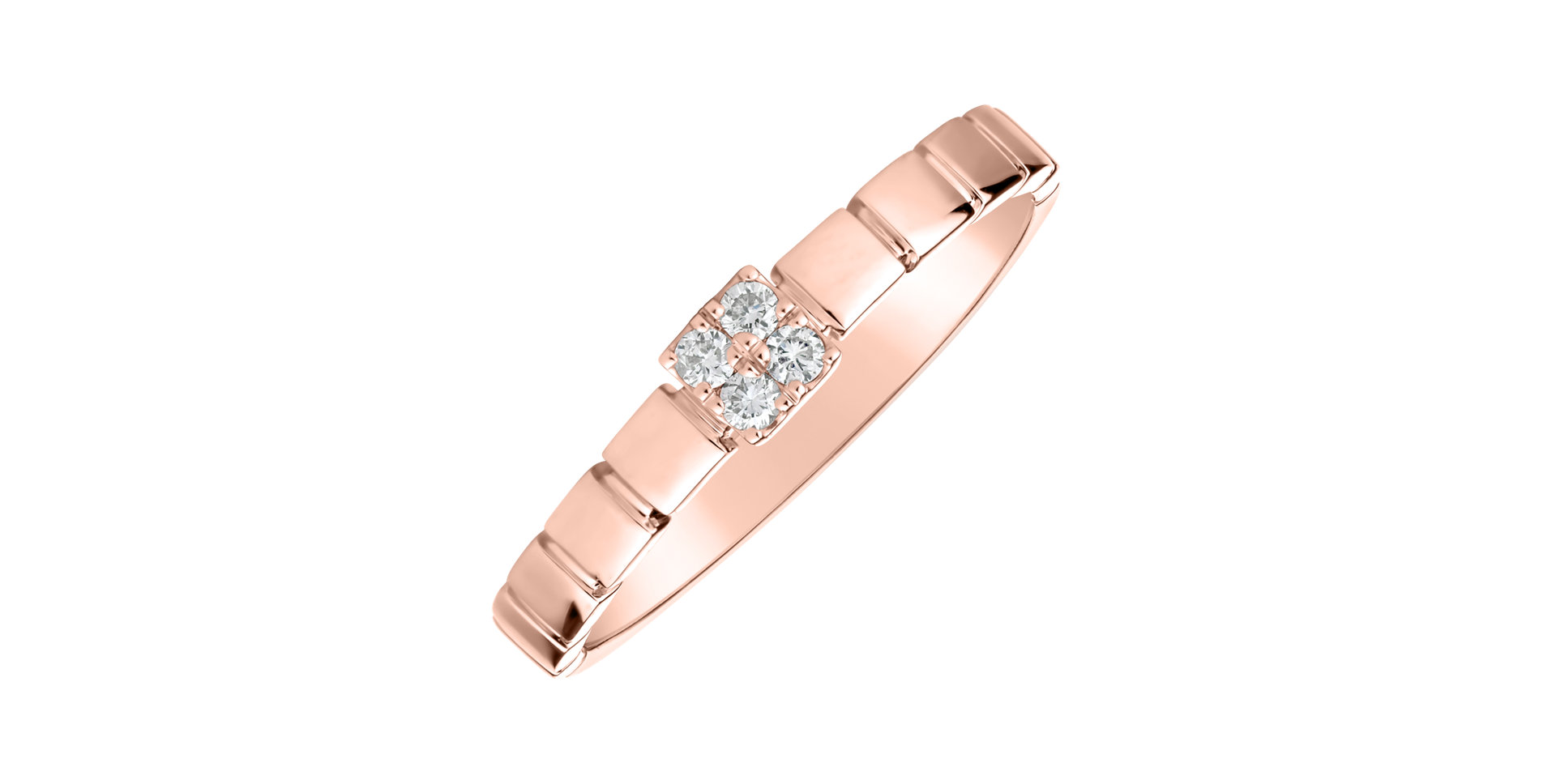 Prsten s diamanty Vivid Shine