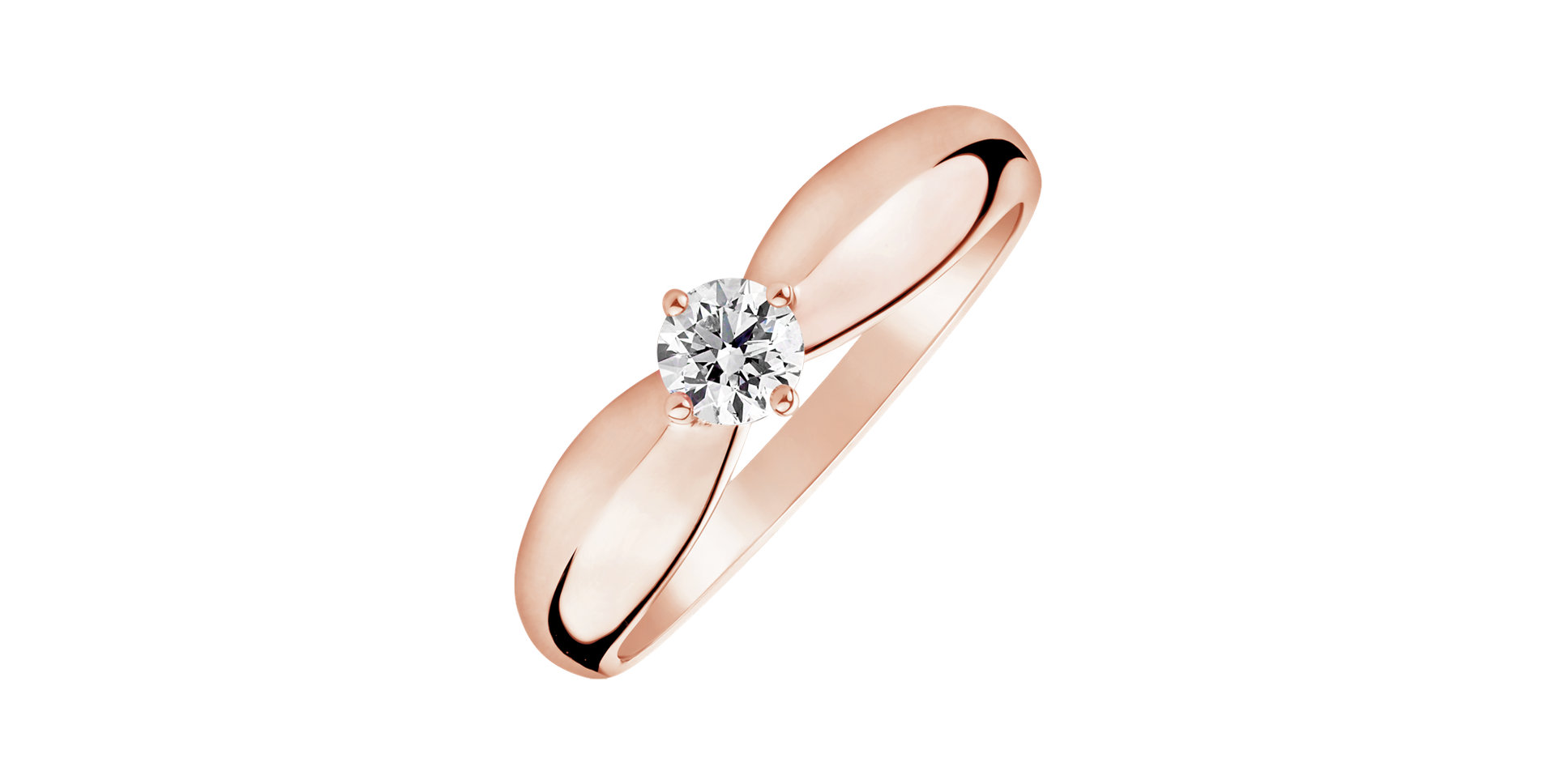 Prsten s diamantem Bold Love