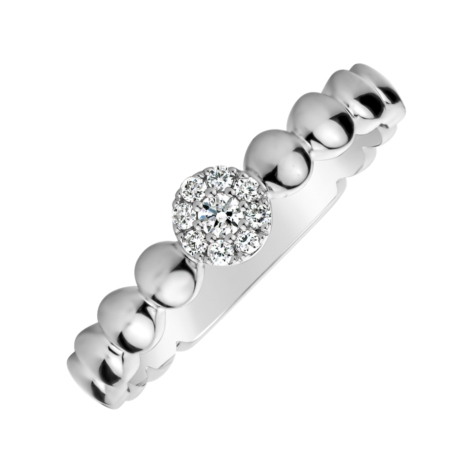 Prsten s diamanty Unique Bubbles
