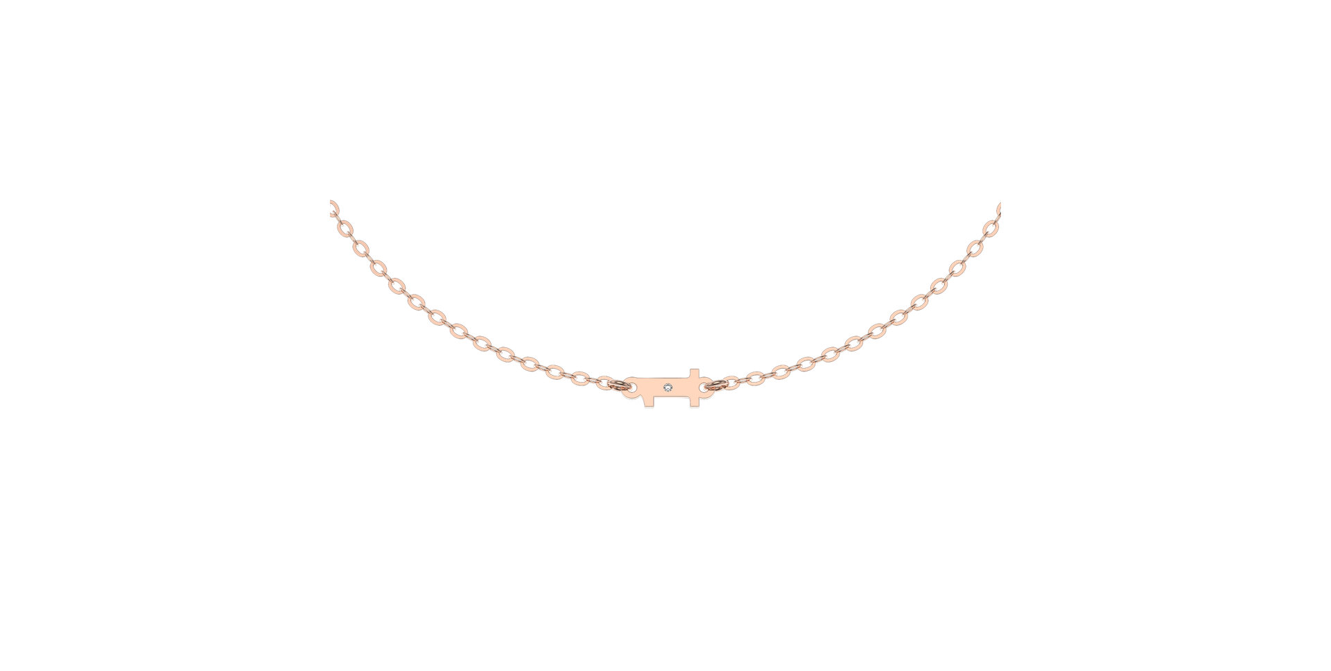 Náramek s diamantem Lucky One