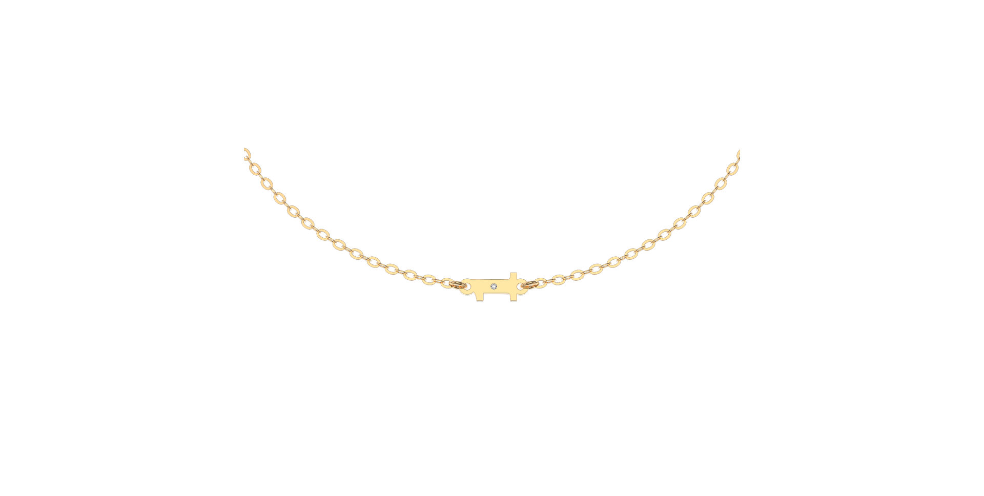 Náramek s diamantem Lucky One