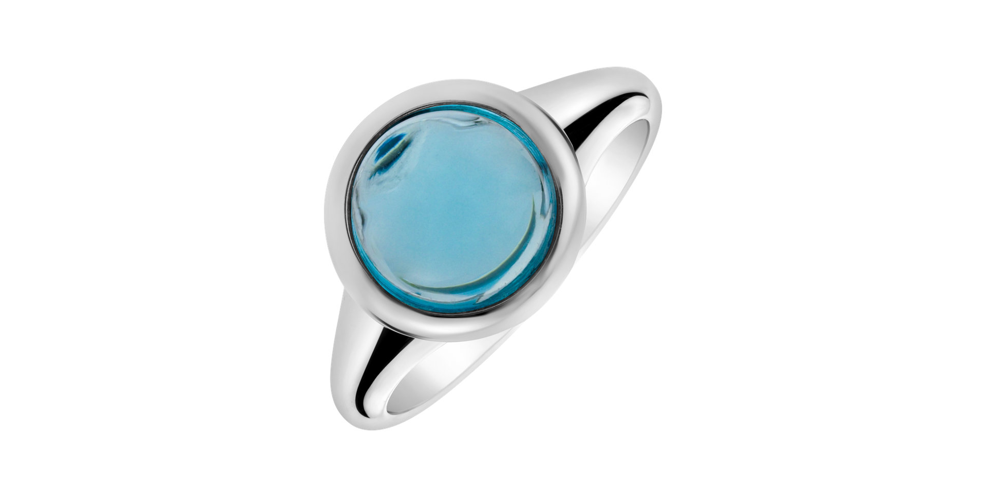 Prsten s topazem swiss Bonbon