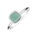 Prsten s chalcedonem blue Bonbon2