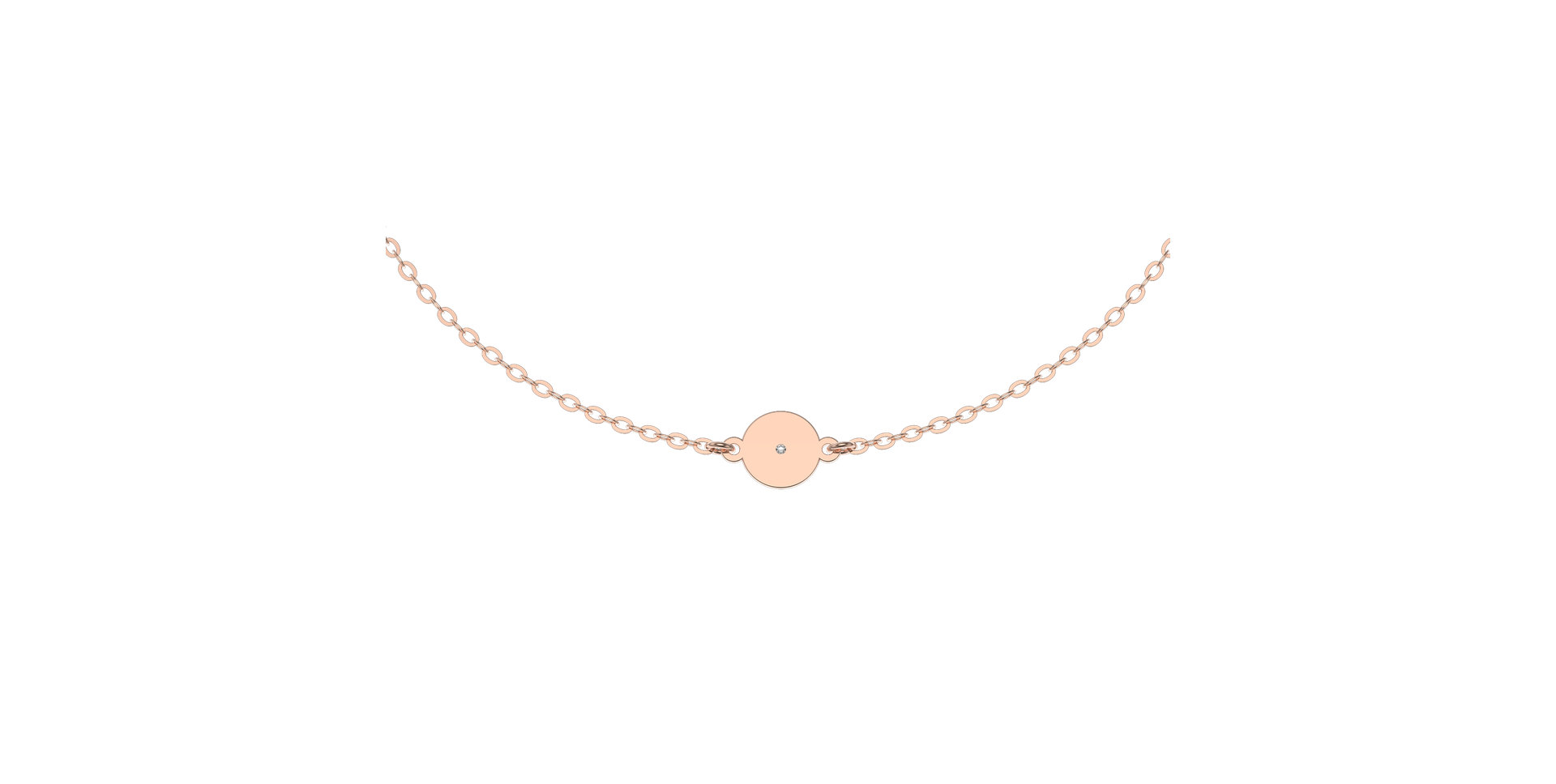 Náramek s diamantem Diamond Dot