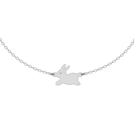 Náramek s diamantem Bunny