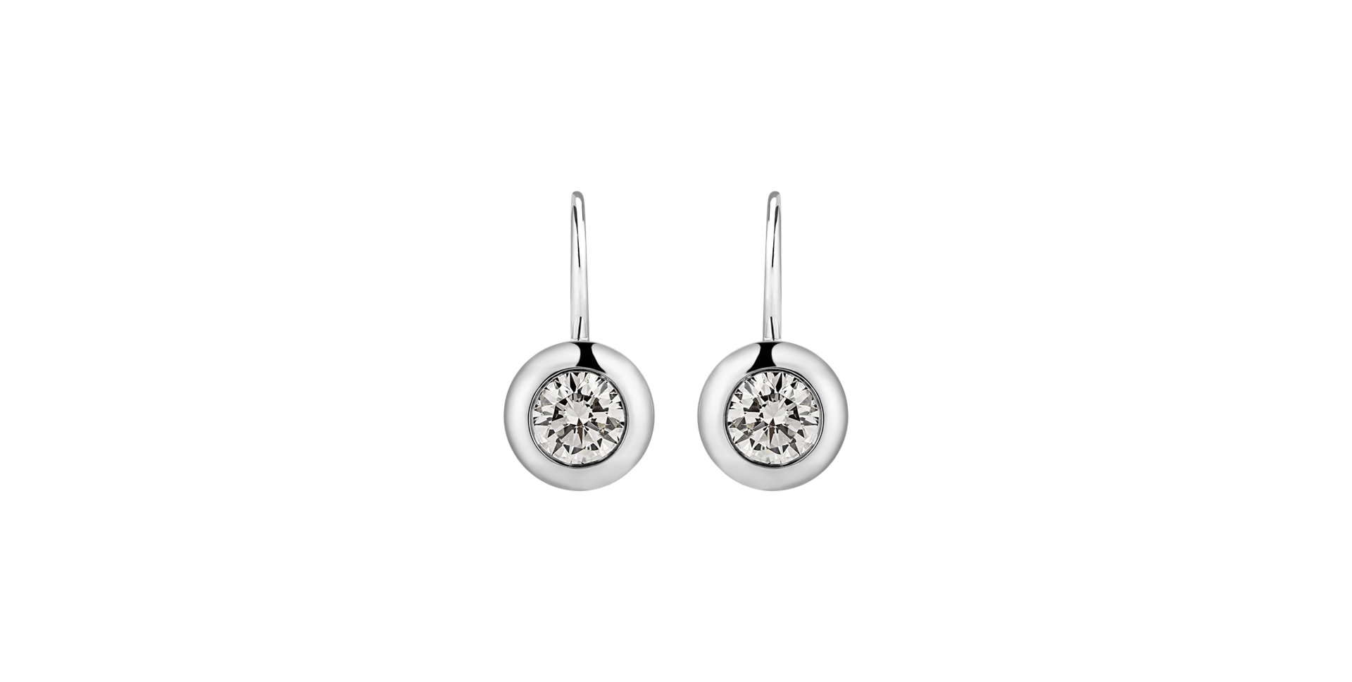 Náušnice s diamantem Sparkling Dots