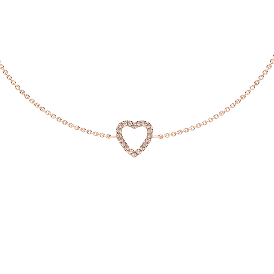 Náramek s diamanty Tender Heart