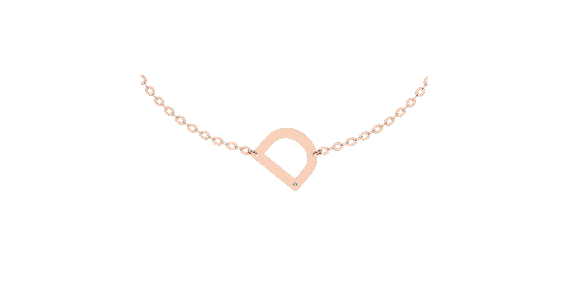 Náramek s diamantem Big Line D