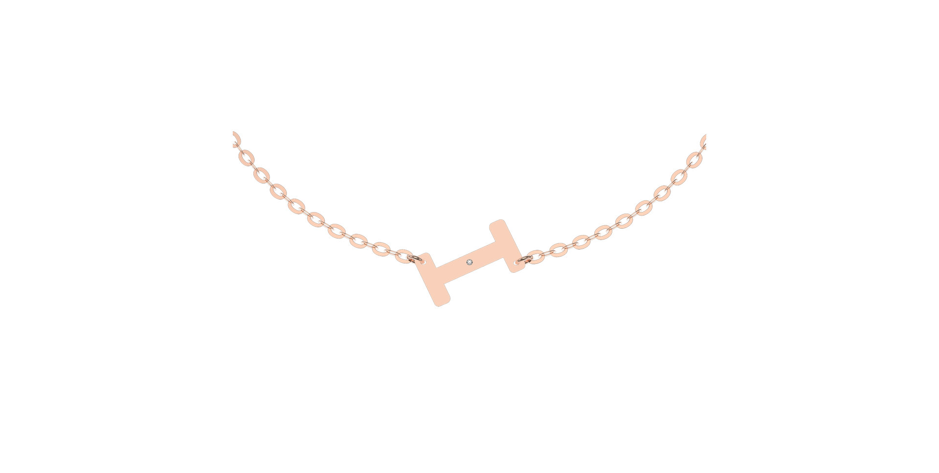 Náramek s diamantem Big Line I