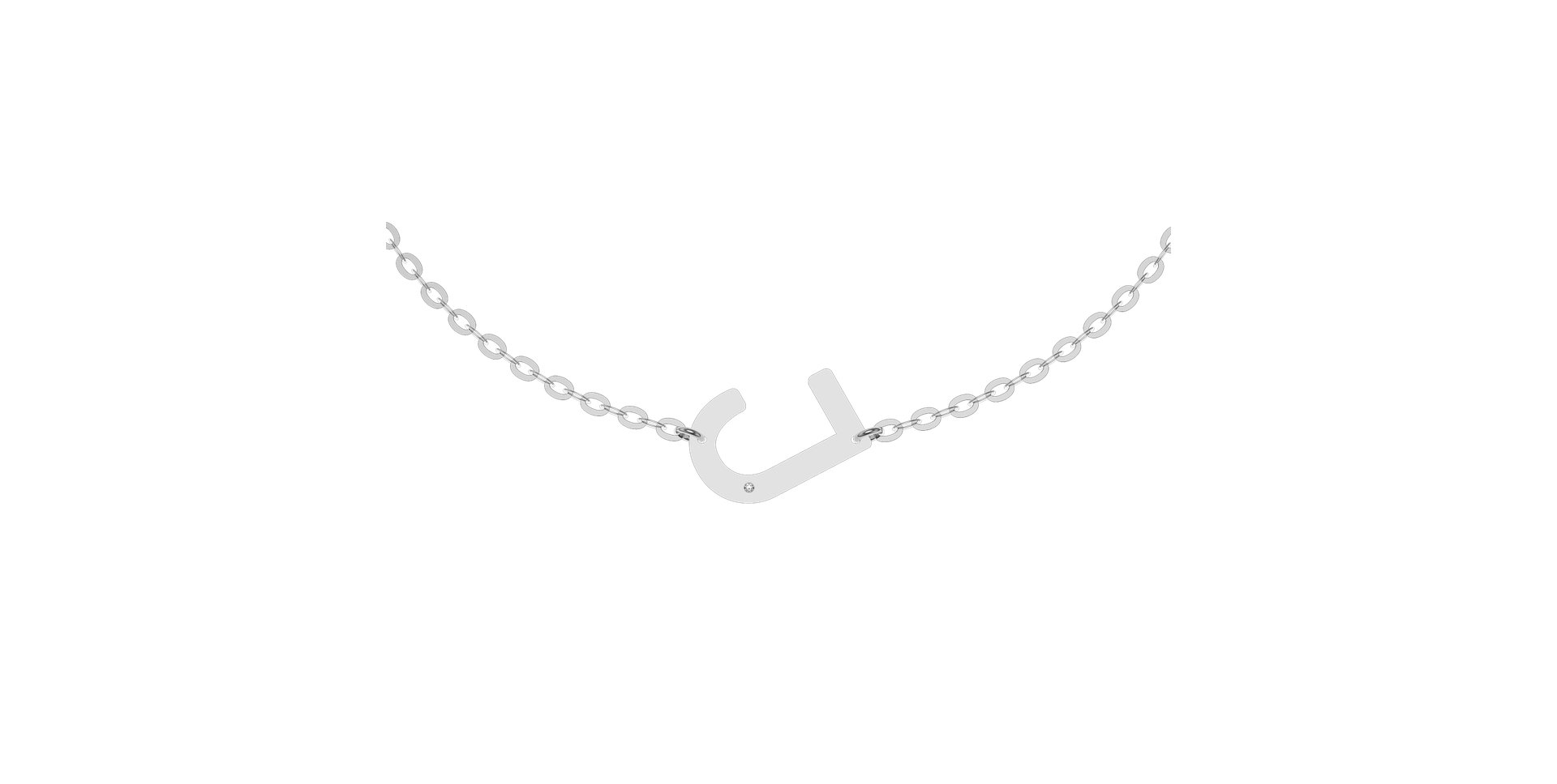 Náramek s diamantem Big Line J