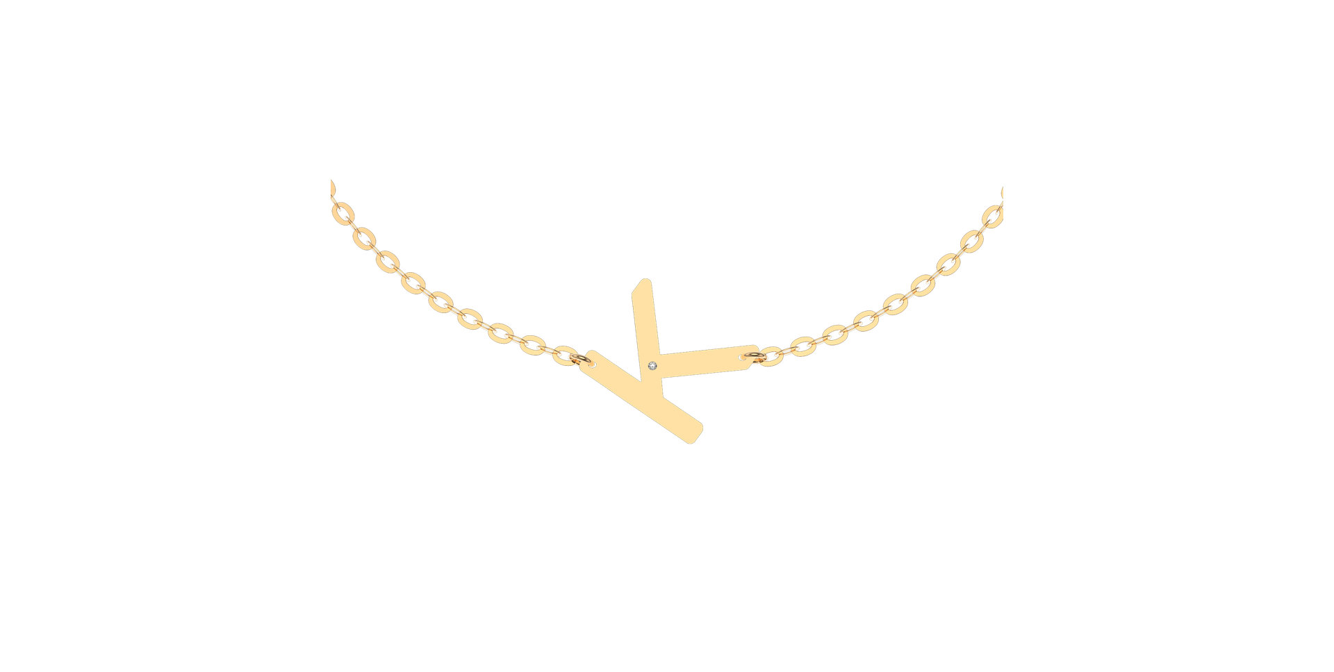 Náramek s diamantem Big Line K