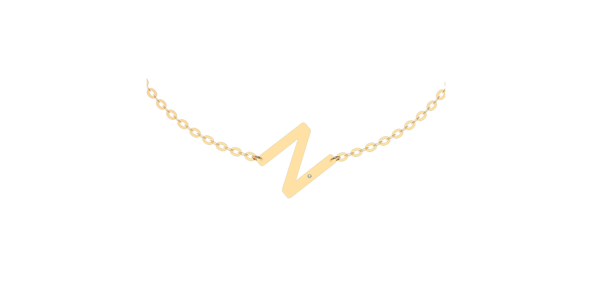 Náramek s diamantem Big Line N