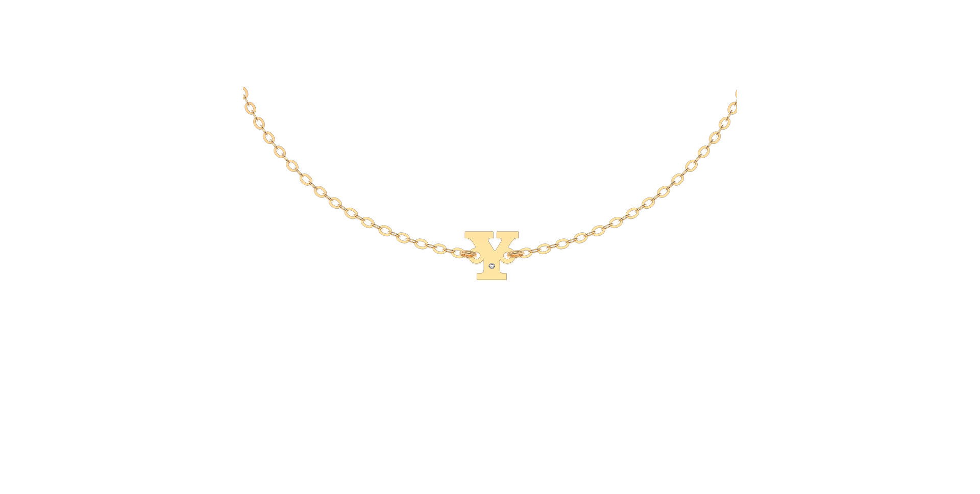 Náramek s diamantem Classic Big Y