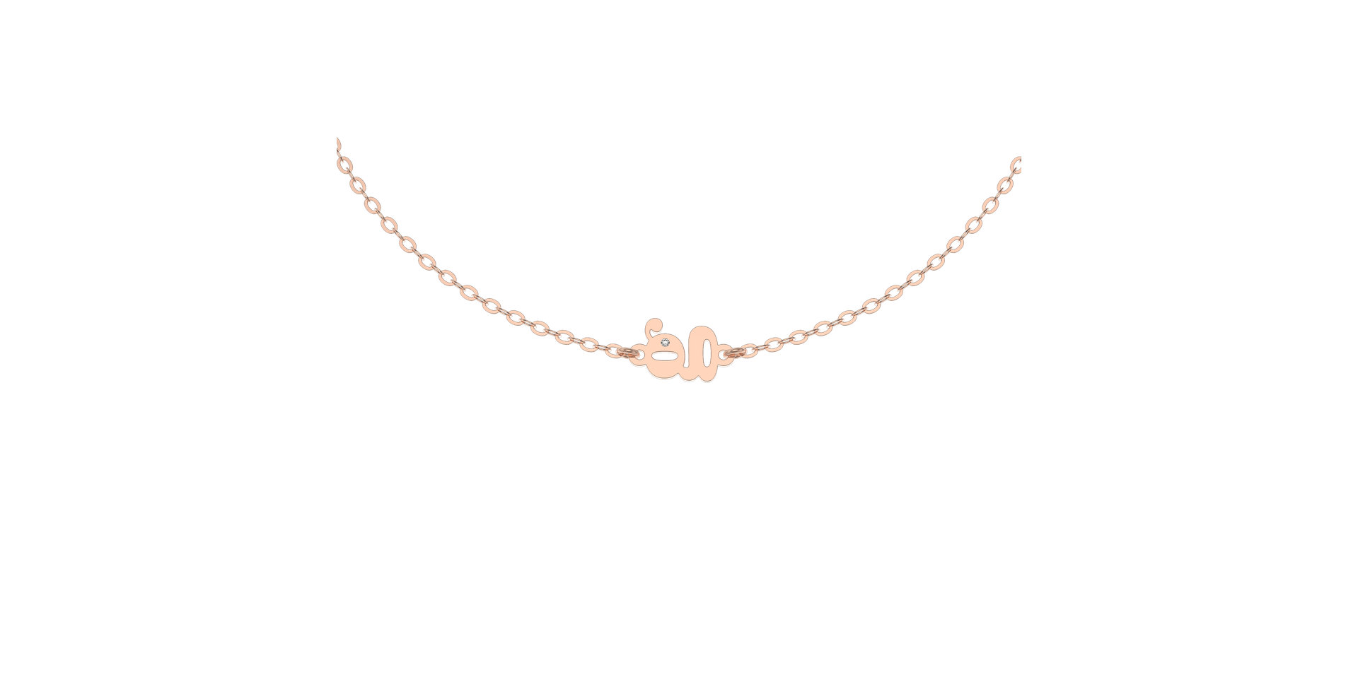 Náramek s diamantem Classic Little G