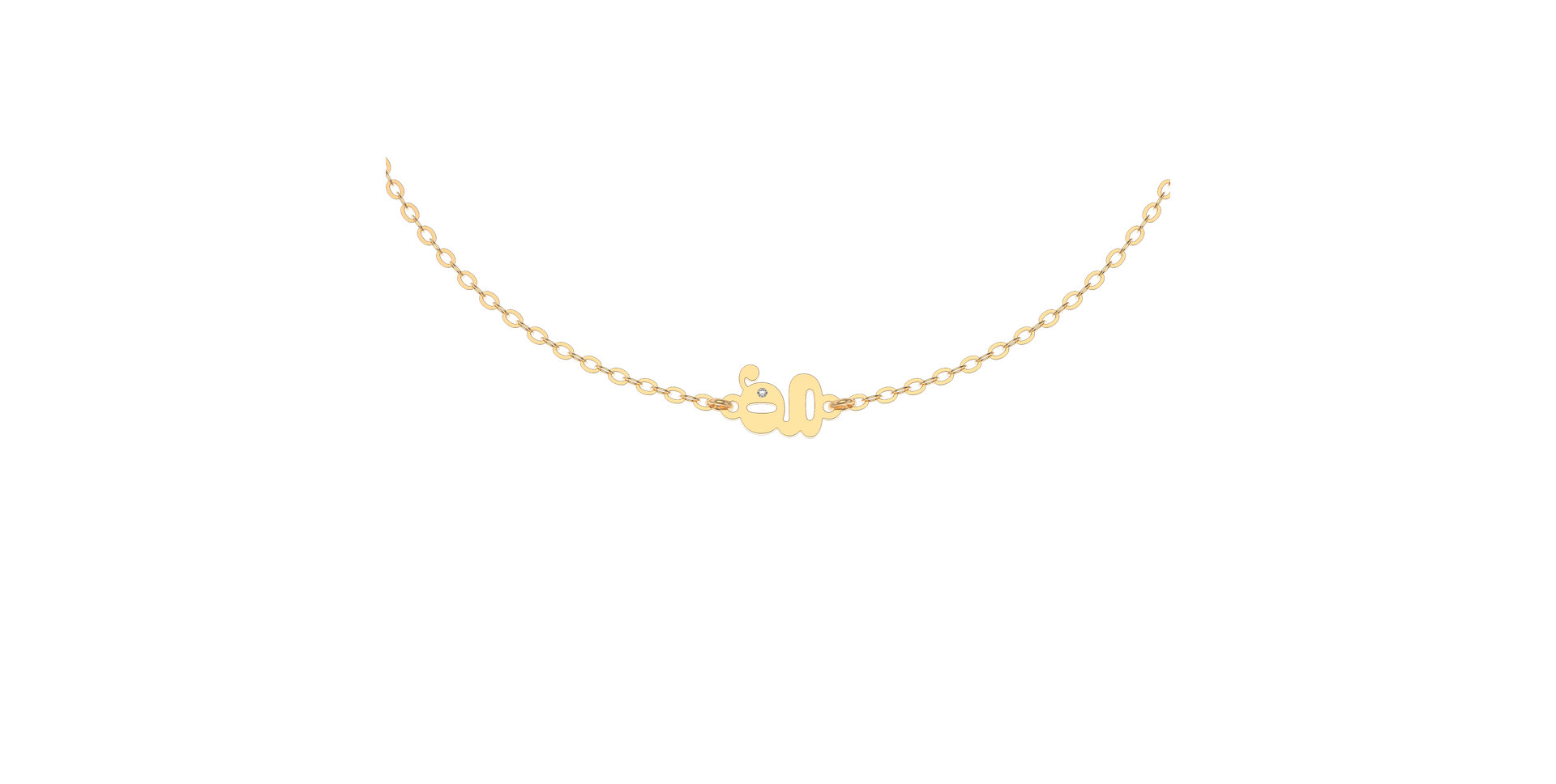 Náramek s diamantem Classic Little G