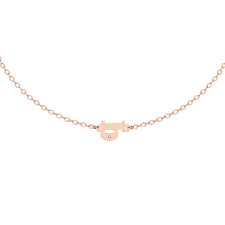 Náramek s diamantem Classic Little Q