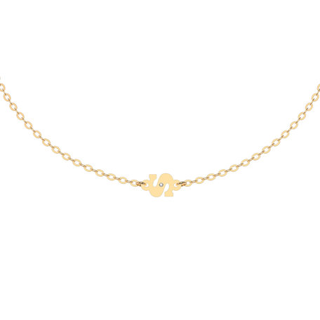 Náramek s diamantem Classic Little S