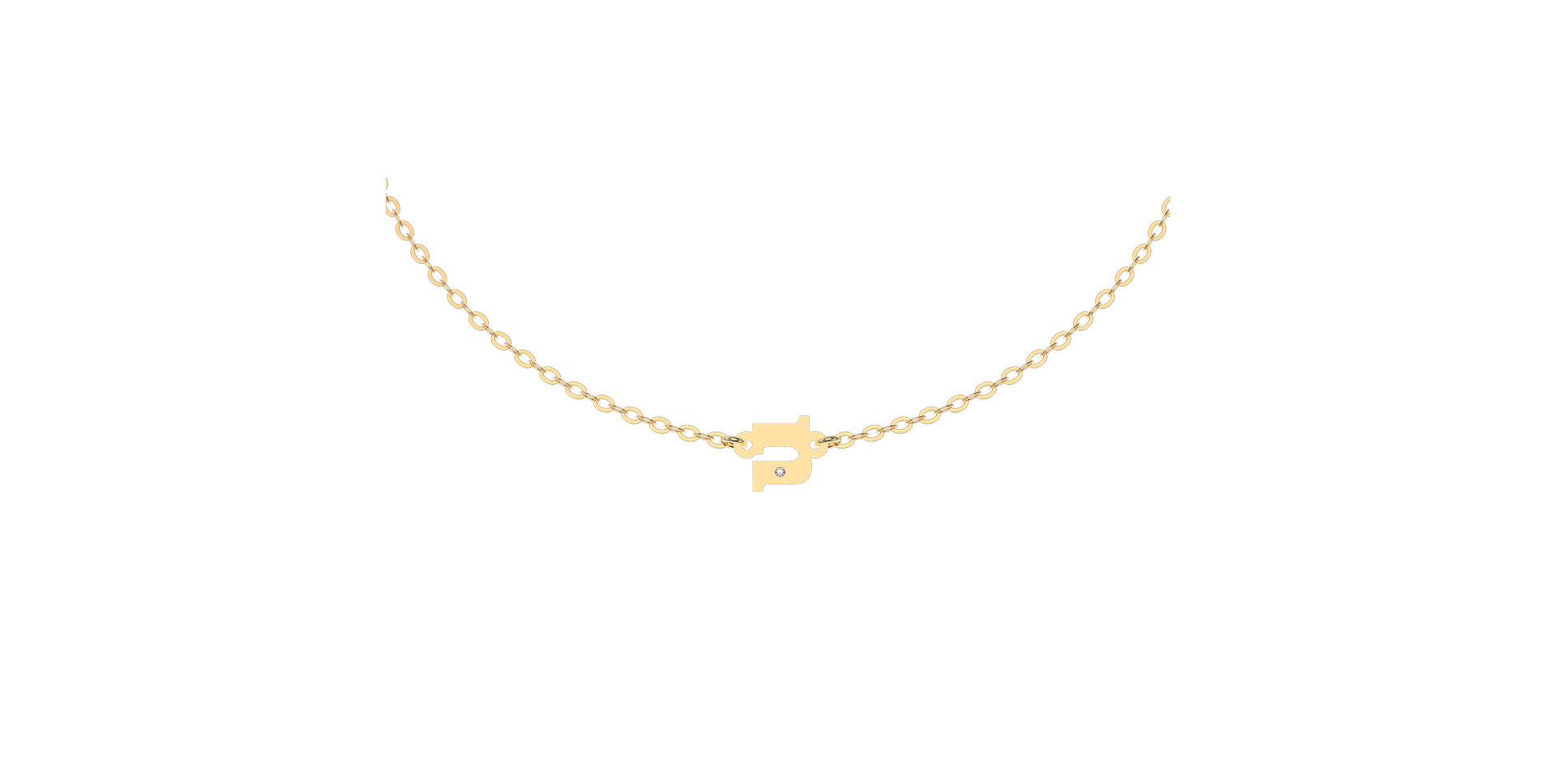 Náramek s diamantem Classic Little U