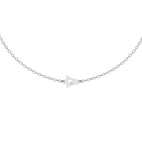 Náramek s diamantem Classic Little V