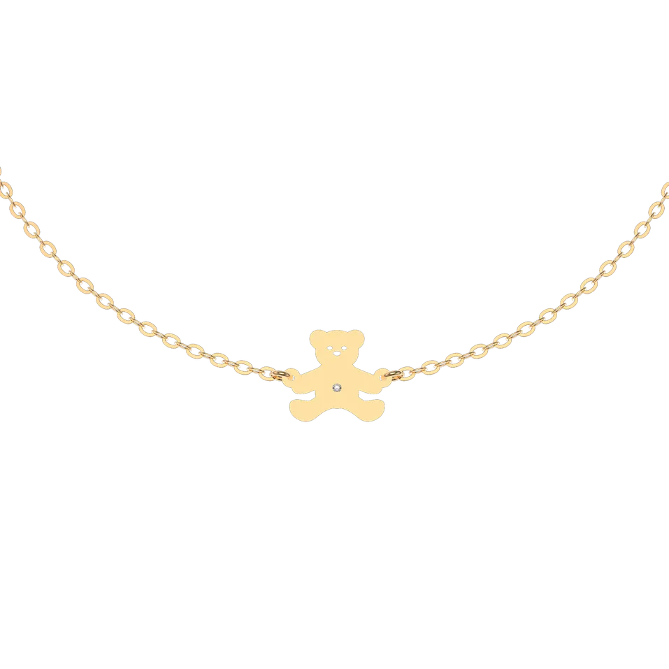 Náramek s diamantem Teddy