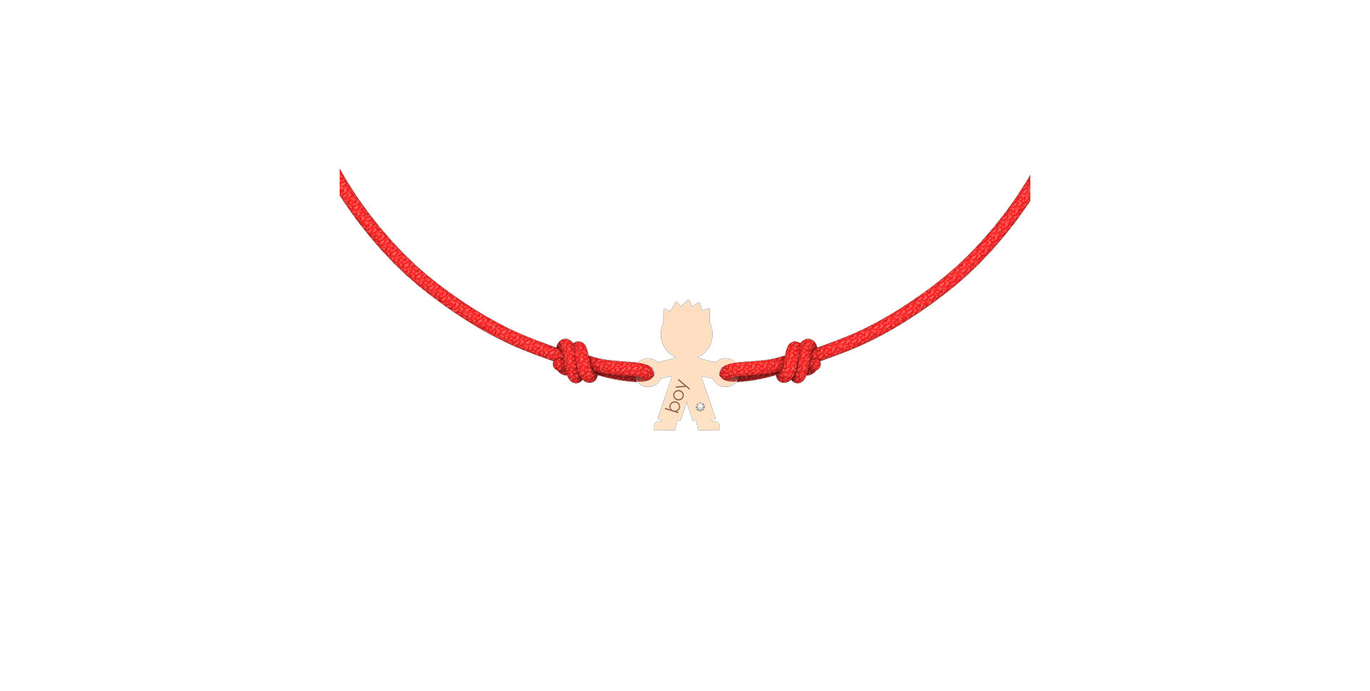 Náramek s diamantem Little Boy