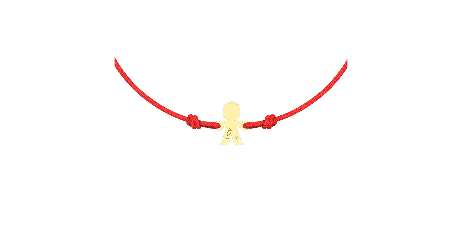 Náramek s diamantem Little Boy