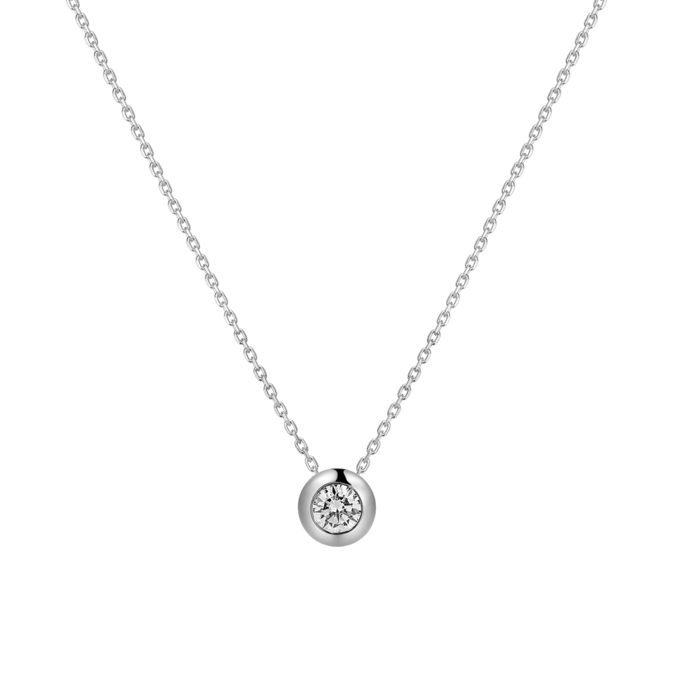 Náhrdelník s diamantem Sparkling Dot