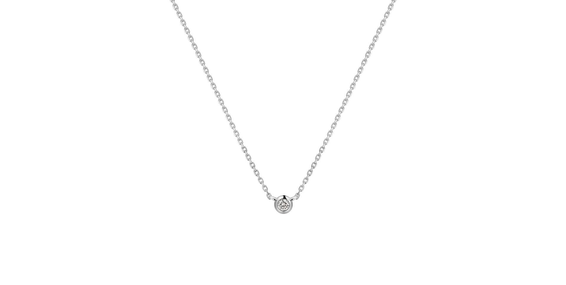 Náhrdelník s diamantem Sparkling Drop