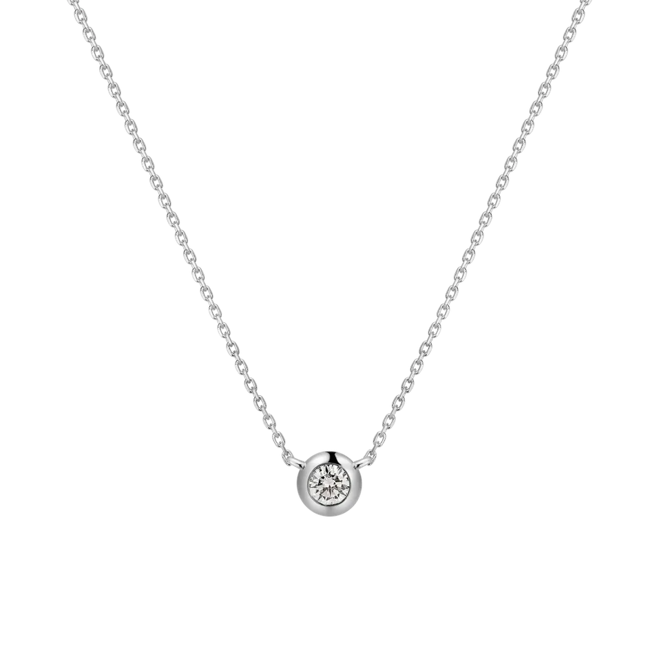 Náhrdelník s diamantem Sparkling Drop