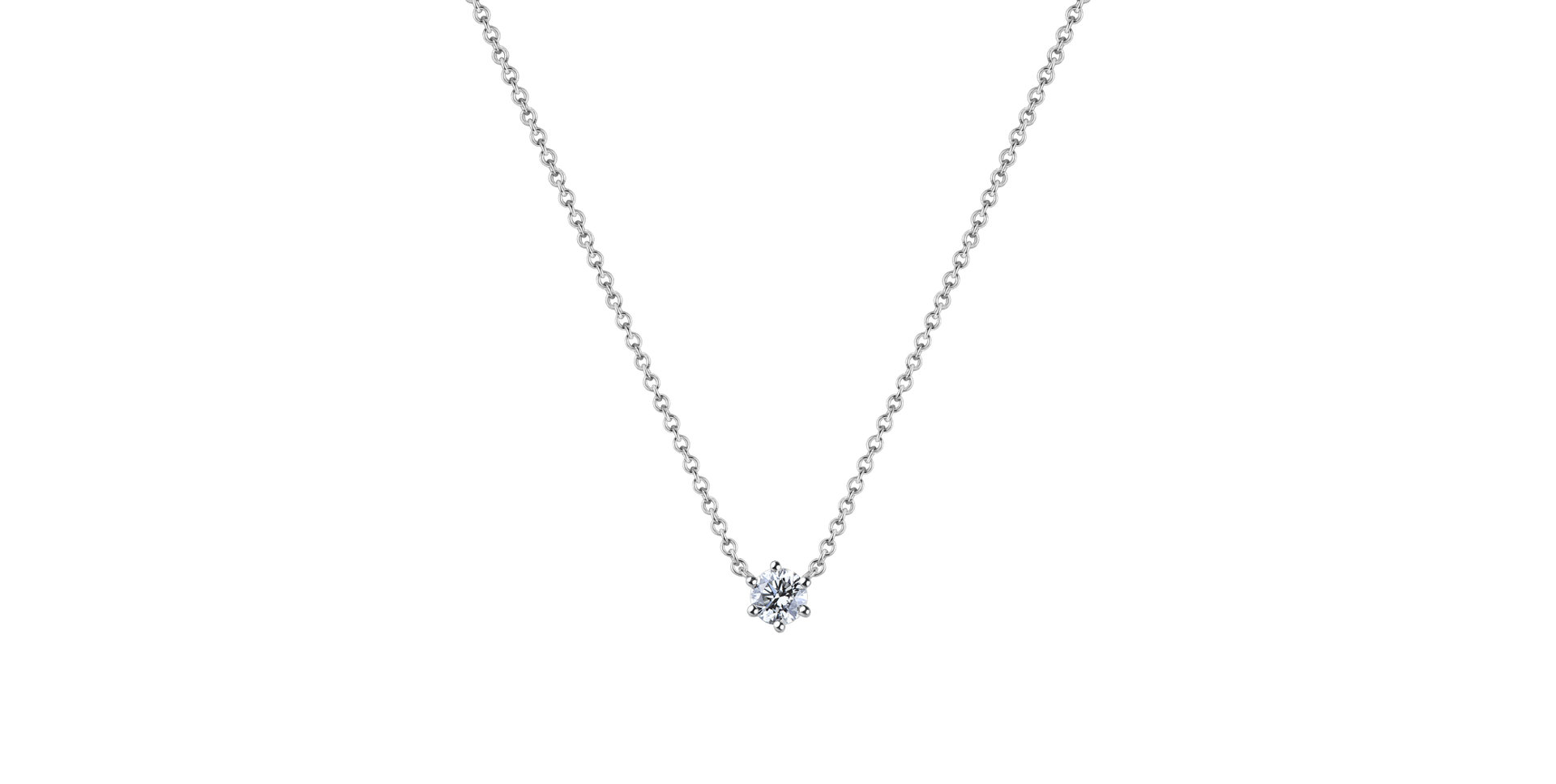 Náhrdelník s diamantem Essential Shine