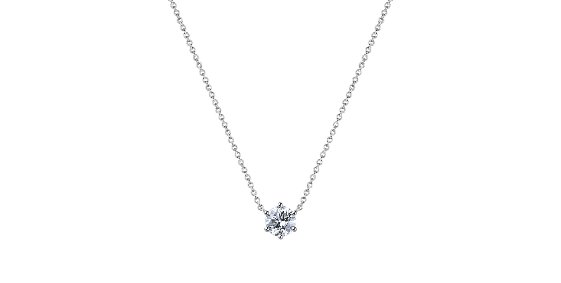 Náhrdelník s diamantem Essential Shine
