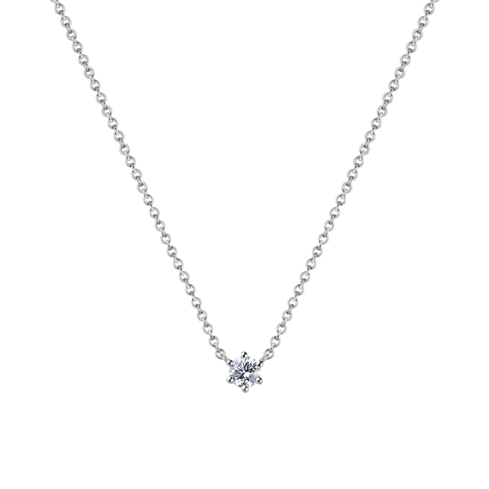 Náhrdelník s diamantem Essential Shine