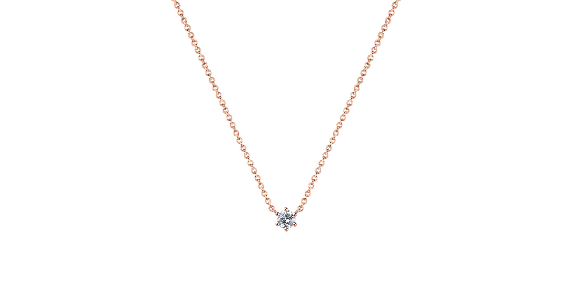 Náhrdelník s diamantem Essential Shine