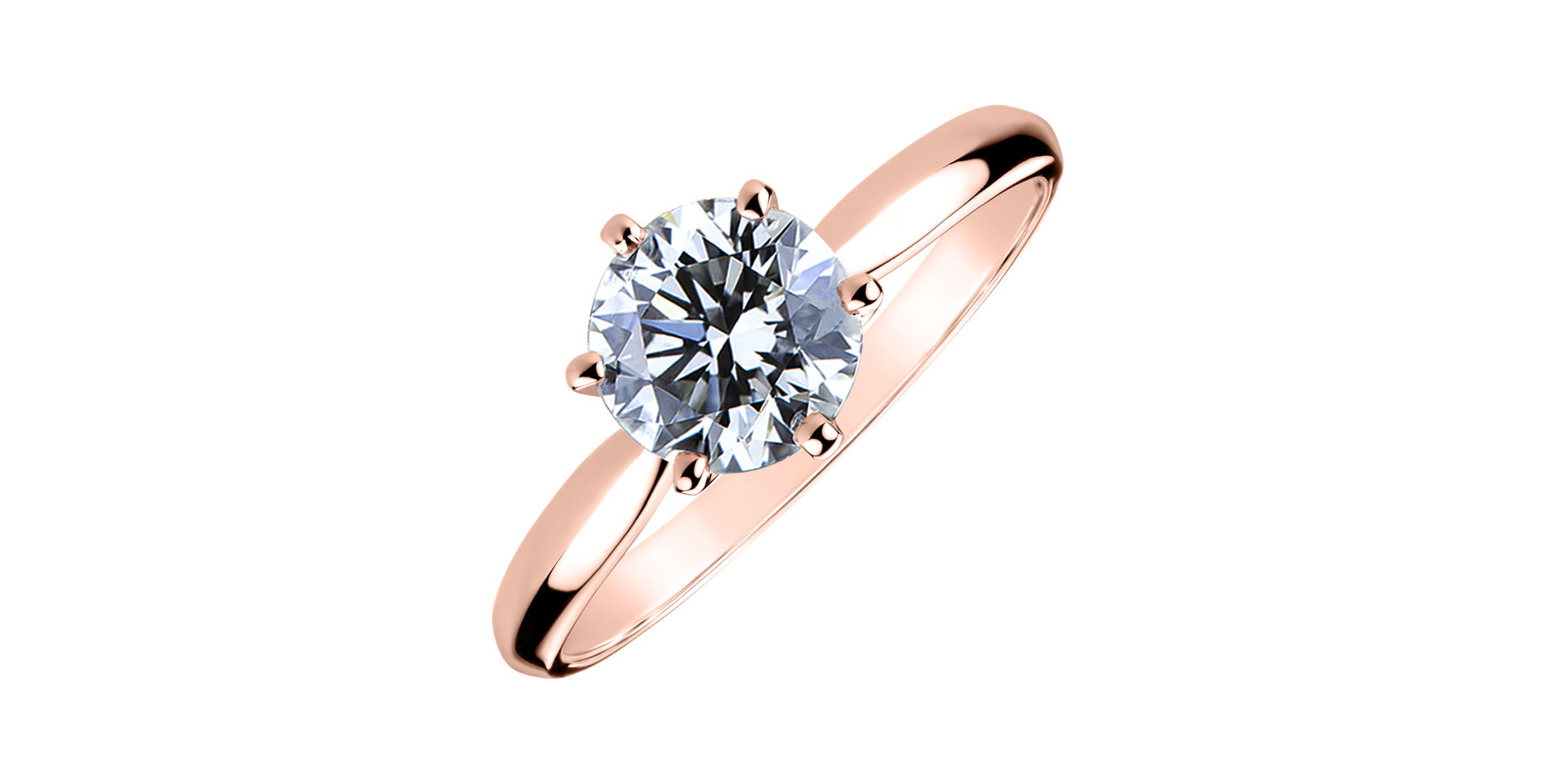 Prsten s diamantem Eternal Joy