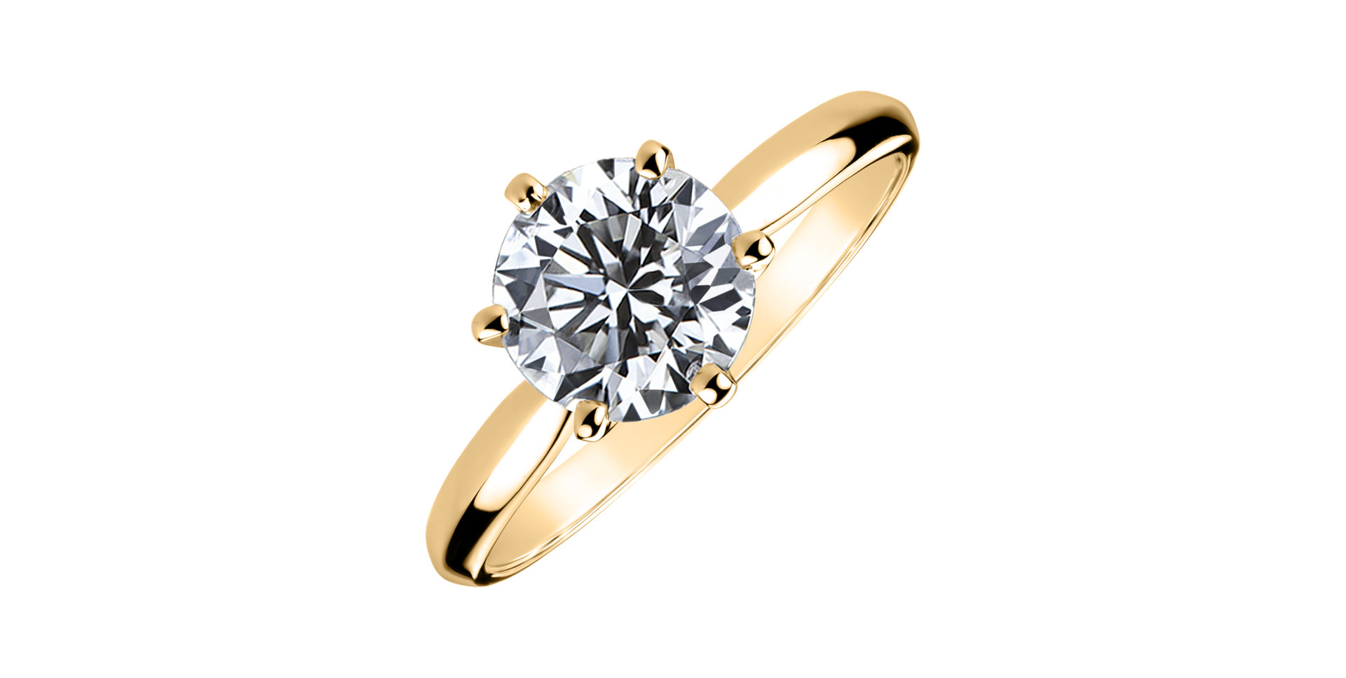 Prsten s diamantem Eternal Joy