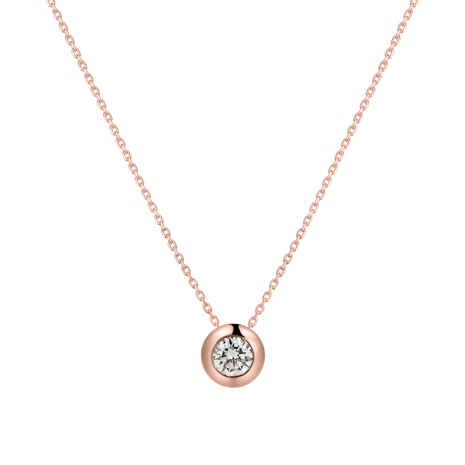 Náhrdelník s diamantem Sparkling Dots