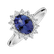 Prsten s diamanty a tanzanitem Princess2