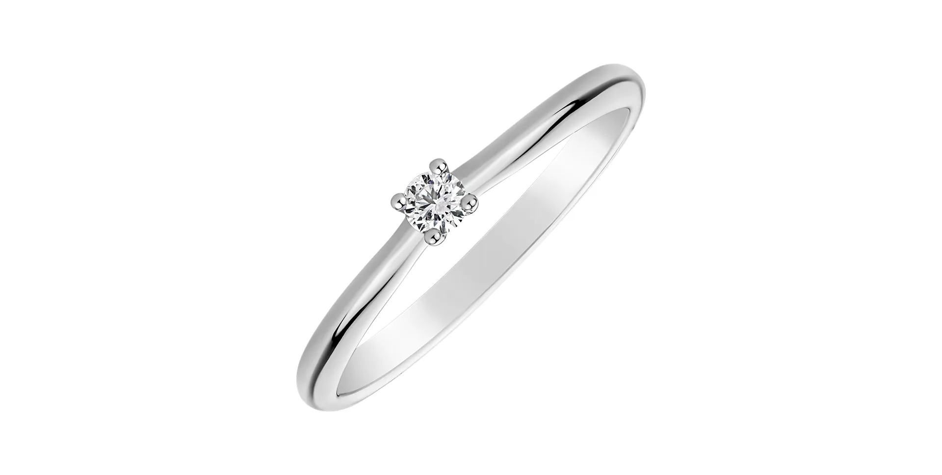 Prsten s diamantem Forever Love