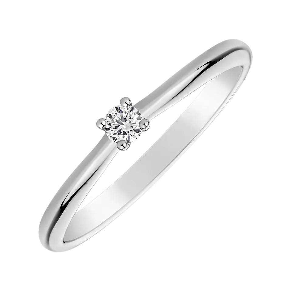 Prsten s diamantem Forever Love