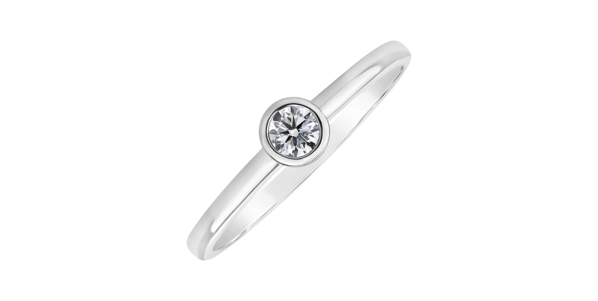 Prsten s diamantem Seductive Glow