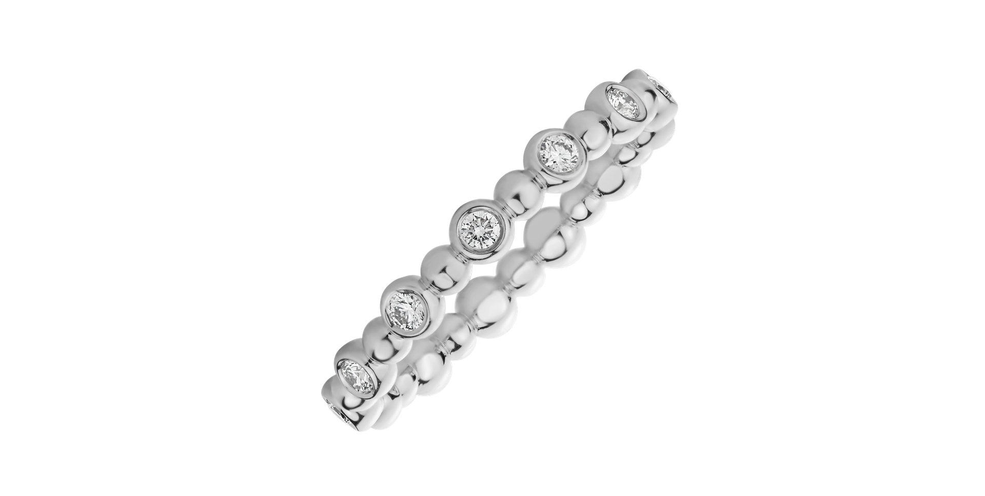 Prsten s diamanty Shiny Dots