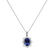 Přívěsek s diamanty a tanzanitem Princess2