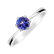Prsten s tanzanitem Bonbon2