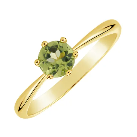 Prsten s peridotem Bonbon