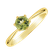 Prsten s peridotem Bonbon2