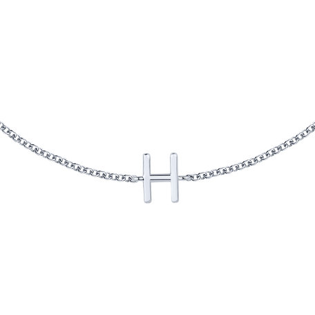 Náramek s diamantem Round Line H